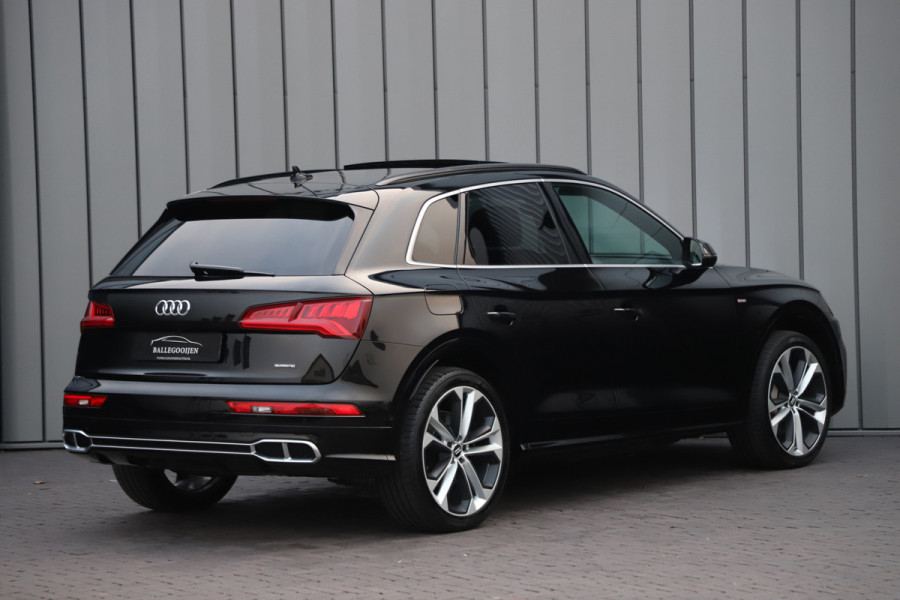 Audi Q5 55 TFSI e quattro Competition | 367PK | Luchtvering | Head-up | Massage | Keyless-go | B&O | Sfeerverlichting | Standkachel | Tr