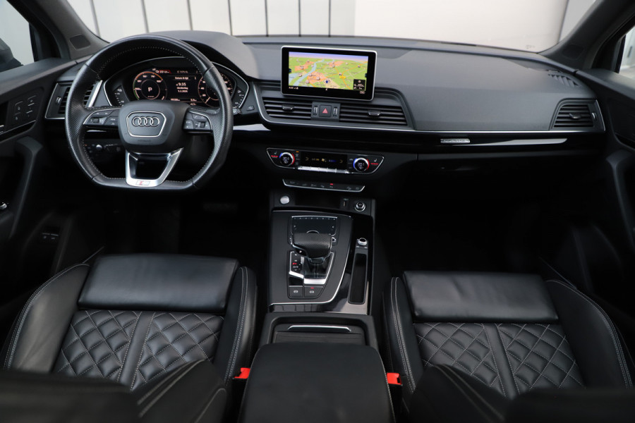 Audi Q5 55 TFSI e quattro Competition | 367PK | Luchtvering | Head-up | Massage | Keyless-go | B&O | Sfeerverlichting | Standkachel | Tr