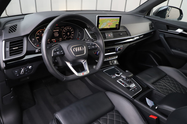 Audi Q5 55 TFSI e quattro Competition | 367PK | Luchtvering | Head-up | Massage | Keyless-go | B&O | Sfeerverlichting | Standkachel | Tr
