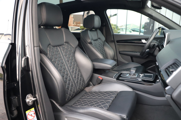 Audi Q5 55 TFSI e quattro Competition | 367PK | Luchtvering | Head-up | Massage | Keyless-go | B&O | Sfeerverlichting | Standkachel | Tr