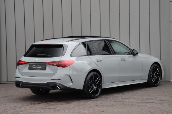 Mercedes-Benz C-Klasse Estate 300e AMG | 313PK | Pano | Sfeerverlichting | Memory | Distronic+ | Stuurwielverw. | Standkachel | Led |