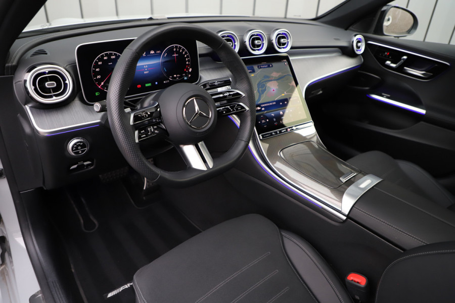 Mercedes-Benz C-Klasse Estate 300e AMG | 313PK | Pano | Sfeerverlichting | Memory | Distronic+ | Stuurwielverw. | Standkachel | Led |