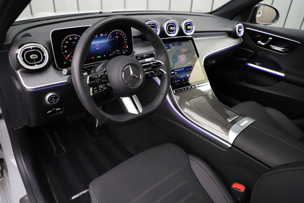 Mercedes-Benz C-Klasse Estate 300e AMG | 313PK | Pano | Sfeerverlichting | Memory | Distronic+ | Stuurwielverw. | Standkachel | Led |