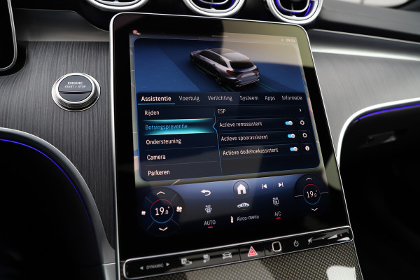 Mercedes-Benz C-Klasse Estate 300e AMG | 313PK | Pano | Sfeerverlichting | Memory | Distronic+ | Stuurwielverw. | Standkachel | Led |