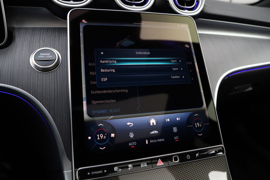 Mercedes-Benz C-Klasse Estate 300e AMG | 313PK | Pano | Sfeerverlichting | Memory | Distronic+ | Stuurwielverw. | Standkachel | Led |