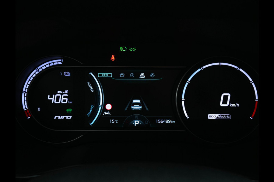 Kia e-Niro DynamicLine 64 kWh [ 3-Fase ] {SOH-100%} (INCL-BTW) Aut.*LEATHER-FABRIC | NAVI-FULLMAP | DAB+ | ADAPTIVE-CRUISE | CAMERA | HEATED-COMFORTSEATS | KEYLESS | DIGI-COCKPIT | SHIFT-PADDLES | CARPLAY | LANE-ASSIST | ...