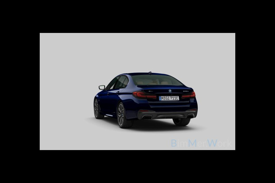 BMW 5 Serie 545e xDrive M-Sport Pano ACC HUD 20inch 360 Laser HiFi Adp-demping