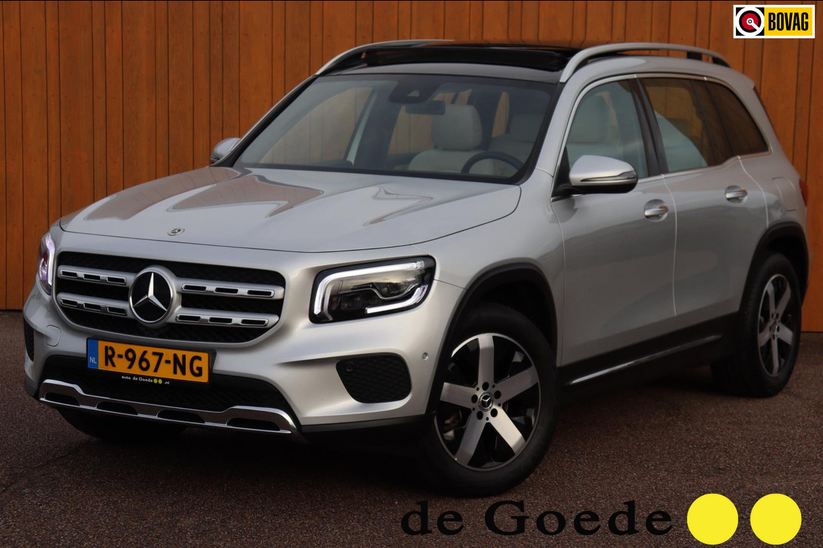 Mercedes-Benz Glb 200 Bus.Sol. Luxury org.NL el.trekhaak schuifdak leer+vw camera parkeerhulp
