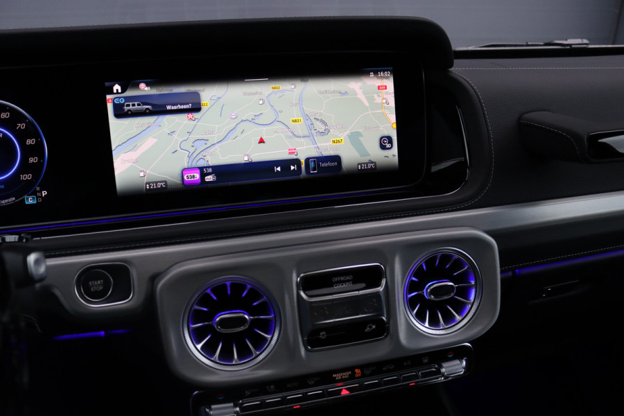 Mercedes-Benz G-Klasse 580 EQ Exclusive AMG Line 116 kWh | Techniekpakket | Winterpakket | Distronic | Burmester | Keyless Go | Schuifdak | Verwarmd Stuurwiel | Exclusief Leder |