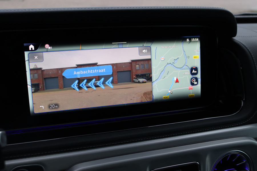 Mercedes-Benz G-Klasse 580 EQ Exclusive AMG Line 116 kWh | Techniekpakket | Winterpakket | Distronic | Burmester | Keyless Go | Schuifdak | Verwarmd Stuurwiel | Exclusief Leder |