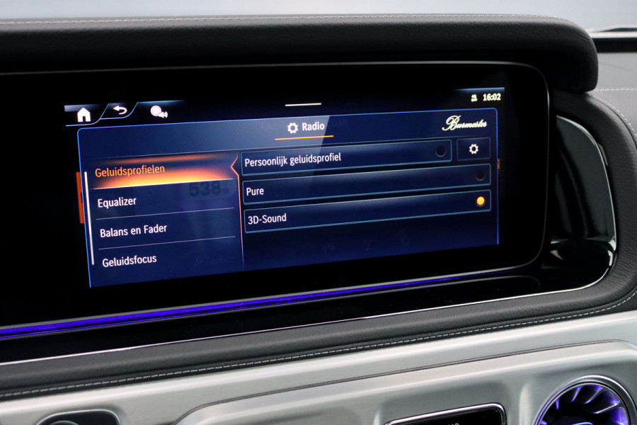 Mercedes-Benz G-Klasse 580 EQ Exclusive AMG Line 116 kWh | Techniekpakket | Winterpakket | Distronic | Burmester | Keyless Go | Schuifdak | Verwarmd Stuurwiel | Exclusief Leder |