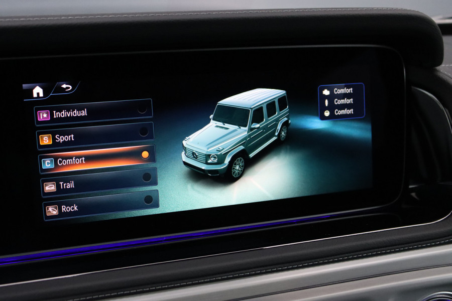 Mercedes-Benz G-Klasse 580 EQ Exclusive AMG Line 116 kWh | Techniekpakket | Winterpakket | Distronic | Burmester | Keyless Go | Schuifdak | Verwarmd Stuurwiel | Exclusief Leder |