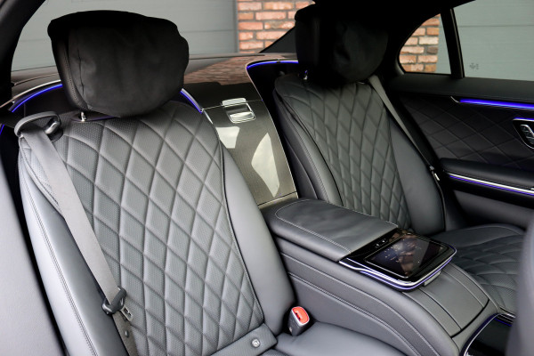 Mercedes-Benz S-Klasse 580 e 4MATIC Lang AMG Line | Airmatic | Achterasbesturing | Chauffeurspakket | MBUX Tablet | Distronic+ | Memory | Stoelventilatie V+A | Burmester | Soft-Close | Digital Light | Vlakkenverwarming | HUD |