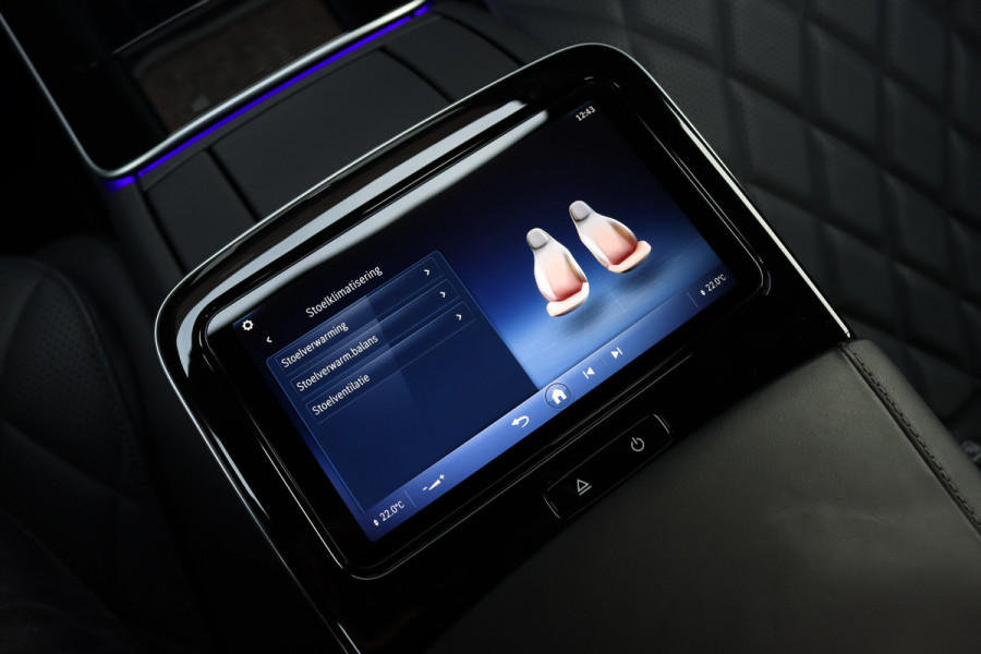Mercedes-Benz S-Klasse 580 e 4MATIC Lang AMG Line | Airmatic | Achterasbesturing | Chauffeurspakket | MBUX Tablet | Distronic+ | Memory | Stoelventilatie V+A | Burmester | Soft-Close | Digital Light | Vlakkenverwarming | HUD |