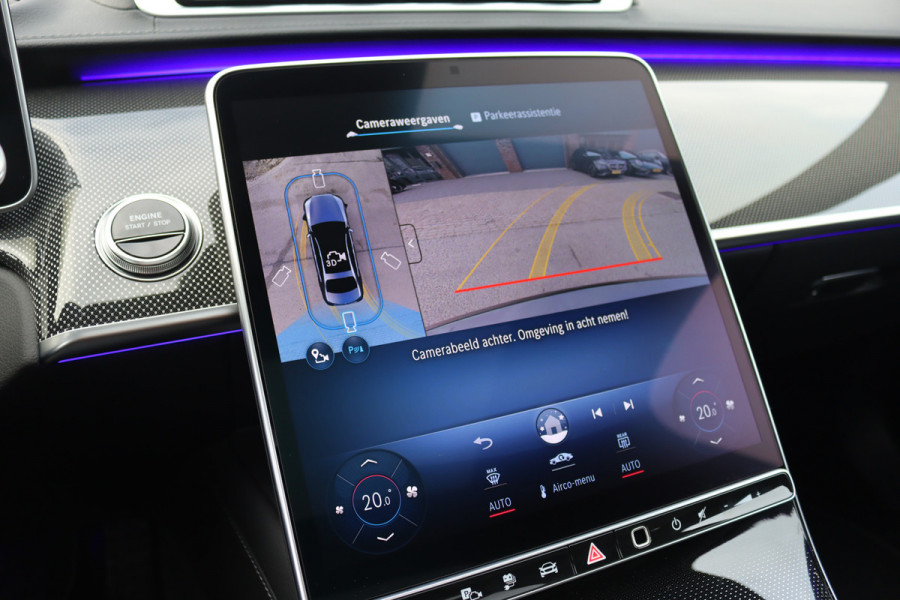 Mercedes-Benz S-Klasse 580 e 4MATIC Lang AMG Line | Airmatic | Achterasbesturing | Chauffeurspakket | MBUX Tablet | Distronic+ | Memory | Stoelventilatie V+A | Burmester | Soft-Close | Digital Light | Vlakkenverwarming | HUD |