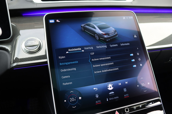 Mercedes-Benz S-Klasse 580 e 4MATIC Lang AMG Line | Airmatic | Achterasbesturing | Chauffeurspakket | MBUX Tablet | Distronic+ | Memory | Stoelventilatie V+A | Burmester | Soft-Close | Digital Light | Vlakkenverwarming | HUD |