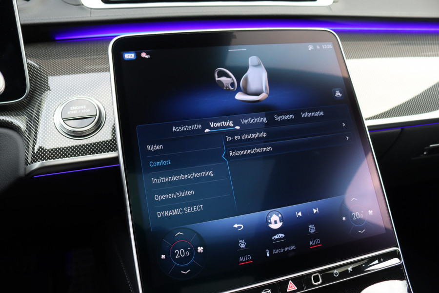 Mercedes-Benz S-Klasse 580 e 4MATIC Lang AMG Line | Airmatic | Achterasbesturing | Chauffeurspakket | MBUX Tablet | Distronic+ | Memory | Stoelventilatie V+A | Burmester | Soft-Close | Digital Light | Vlakkenverwarming | HUD |