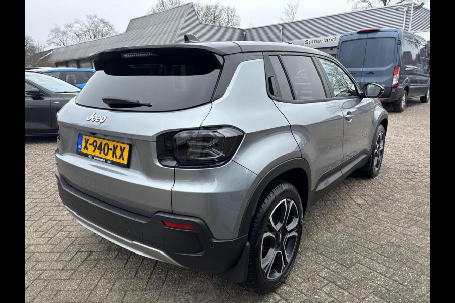 Jeep Avenger Summit 54 kWh |SCI|156pk Automaat | Adaptieve Cruise | Achteruitrijcamera | Elektrische Achterklep