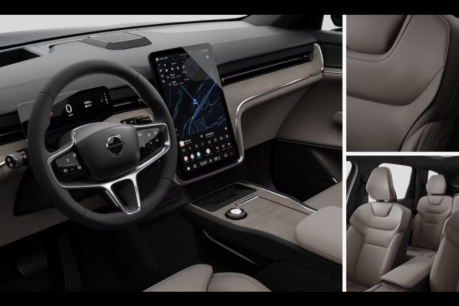Volvo EX90 Twin Motor 456PK Ultra 7p. 111 kWh / Panoramadak / Luchtvering / Head-up display / Stoelverwarming en stuurwielverwarming / Massagestoelen / Memory seats / Adaptive cruise control / 360 Camera / elektrische achterklep