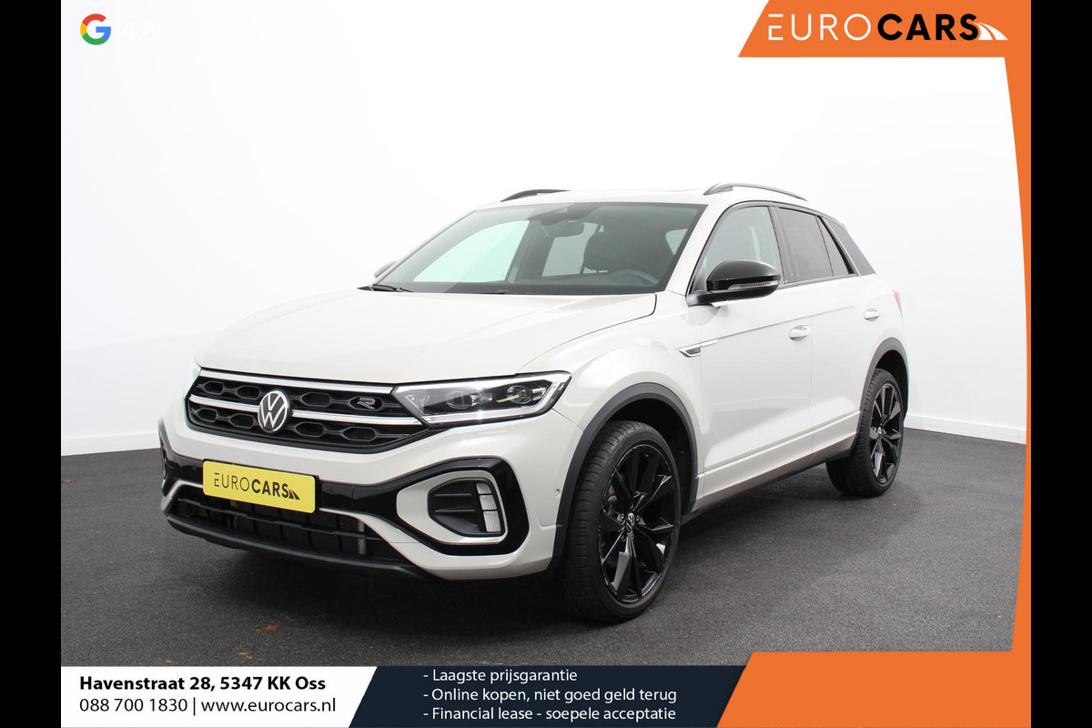 Volkswagen T-Roc 1.5 TSI R-Line+Blackpack Climate control | Adaptieve cruise control | Panoramadak | LED | Navigatie | Achteruitrijcamera | Parkeersensoren | Apple Carplay/ Android Auto | Radio