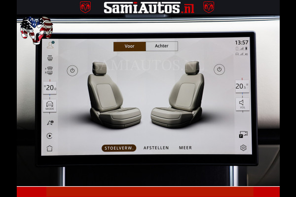 Land Rover Range Rover P550e 551 PK GARANTIE TOT 14-03-2029 | ACHTERAS BESTURING | SOFT CLOSE | HEAD-UP | PHEV | 23 INCH VELGEN | PANORAMADAK | STUURVERWARMING | STOEL KOELING | Fabrieksgarantie tot 14-03-2029 – Geniet van gemoedsrust met uitgebreide dekking tot deze datum. GZK-71-D