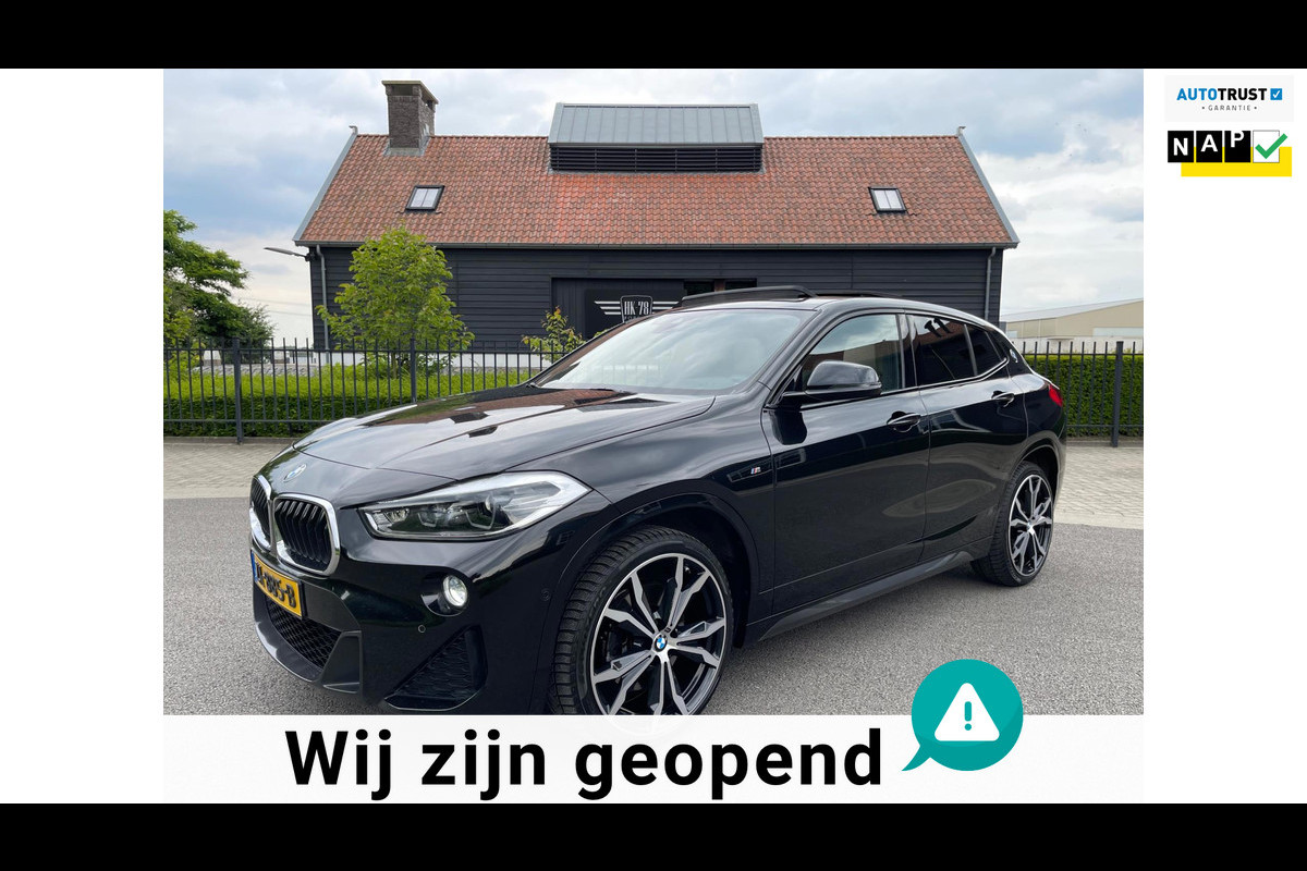 BMW X2 SDrive20i High Exe M-Pakket Panoramadak leer Navi Head-Up Camera