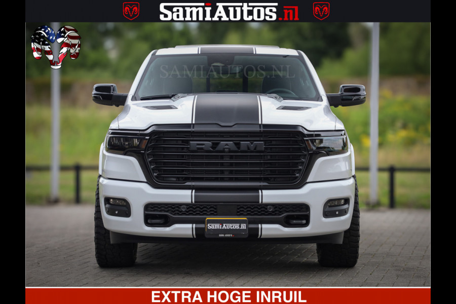 Dodge Ram 1500 PREMIUM | Full Option | De Meest Luxe Pick-Up in zijn Klasse | Comfortabele Dubbele Cabine met Royale 5 Zitplaatsen | BPM vrij | Nu Leverbaar uit Voorraad | Voorraad Nr 2230 - 8765