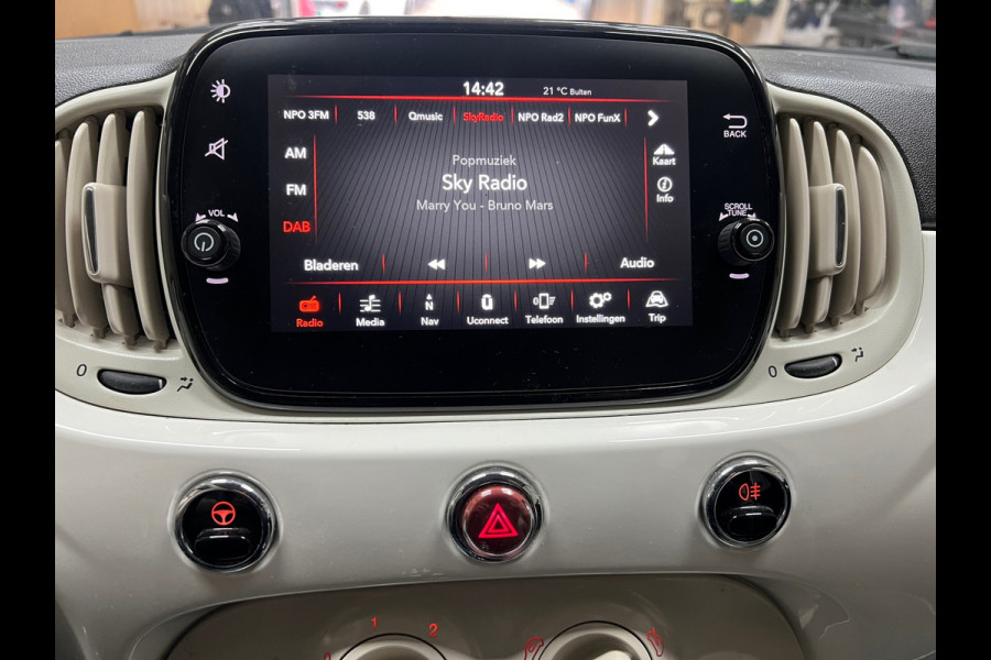 Fiat 500 1.0 Hybrid Lounge 80.000 km NL-AUTO-NAP.