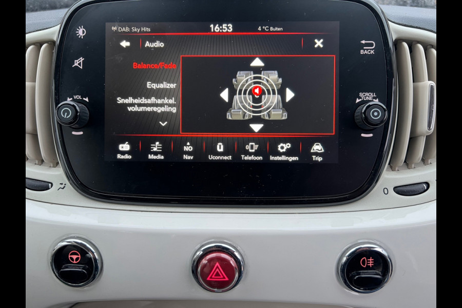 Fiat 500 1.0 Hybrid Lounge 80.000 km NL-AUTO-NAP.