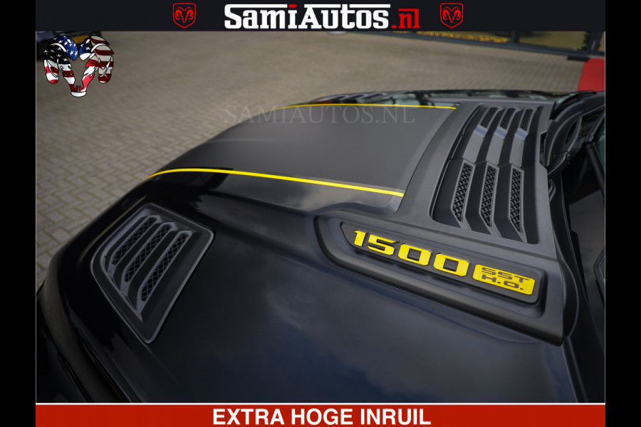Dodge Ram 1500 Limited Night H.O 540HP 706Nm | Massage + Full Option | De Meest Luxe en Volle Pick-Up in zijn Klasse | Comfortabele Dubbele Cabine met Royale 5 Zitplaatsen | BPM vrij | Nu Leverbaar uit Voorraad | Voorraad Nr 2295 - 8559