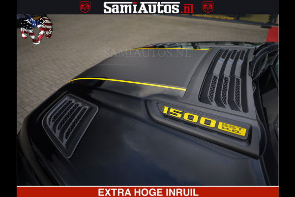 Dodge Ram 1500 Limited Night H.O 540HP 706Nm | Massage + Full Option | De Meest Luxe en Volle Pick-Up in zijn Klasse | Comfortabele Dubbele Cabine met Royale 5 Zitplaatsen | BPM vrij | Nu Leverbaar uit Voorraad | Voorraad Nr 2295 - 8559