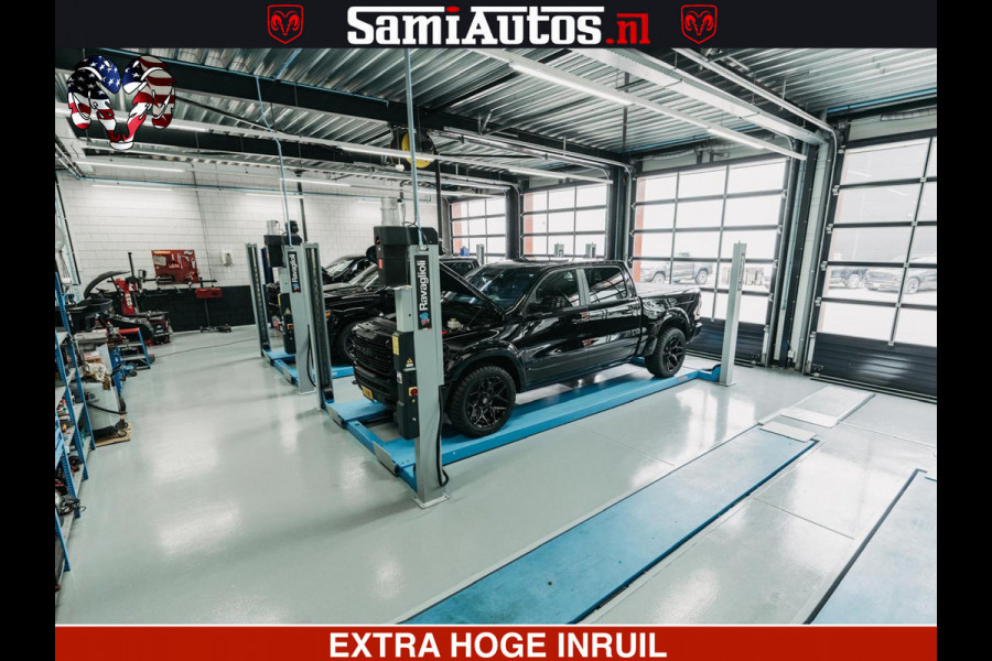 Dodge Ram 1500 Limited Night H.O 540HP 706Nm | Massage + Full Option | De Meest Luxe en Volle Pick-Up in zijn Klasse | Comfortabele Dubbele Cabine met Royale 5 Zitplaatsen | BPM vrij | Nu Leverbaar uit Voorraad | Voorraad Nr 2295 - 8559