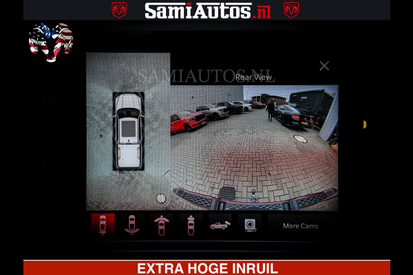 Dodge Ram 1500 Limited Night H.O 540HP 706Nm | Massage + Full Option | De Meest Luxe en Volle Pick-Up in zijn Klasse | Comfortabele Dubbele Cabine met Royale 5 Zitplaatsen | BPM vrij | Nu Leverbaar uit Voorraad | Voorraad Nr 2295 - 8559