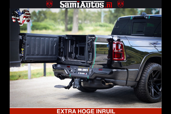 Dodge Ram 1500 Limited H.O 540HP 706Nm | Massage + Full Option | De Meest Luxe en Volle Pick-Up in zijn Klasse | Comfortabele Dubbele Cabine met Royale 5 Zitplaatsen | BPM vrij | Nu Leverbaar uit Voorraad | Voorraad Nr 2304 - 8540