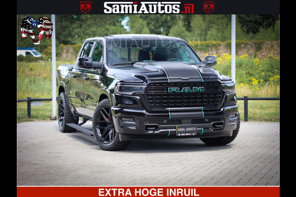 Dodge Ram 1500 Limited H.O 540HP 706Nm | Massage + Full Option | De Meest Luxe en Volle Pick-Up in zijn Klasse | Comfortabele Dubbele Cabine met Royale 5 Zitplaatsen | BPM vrij | Nu Leverbaar uit Voorraad | Voorraad Nr 2304 - 8540
