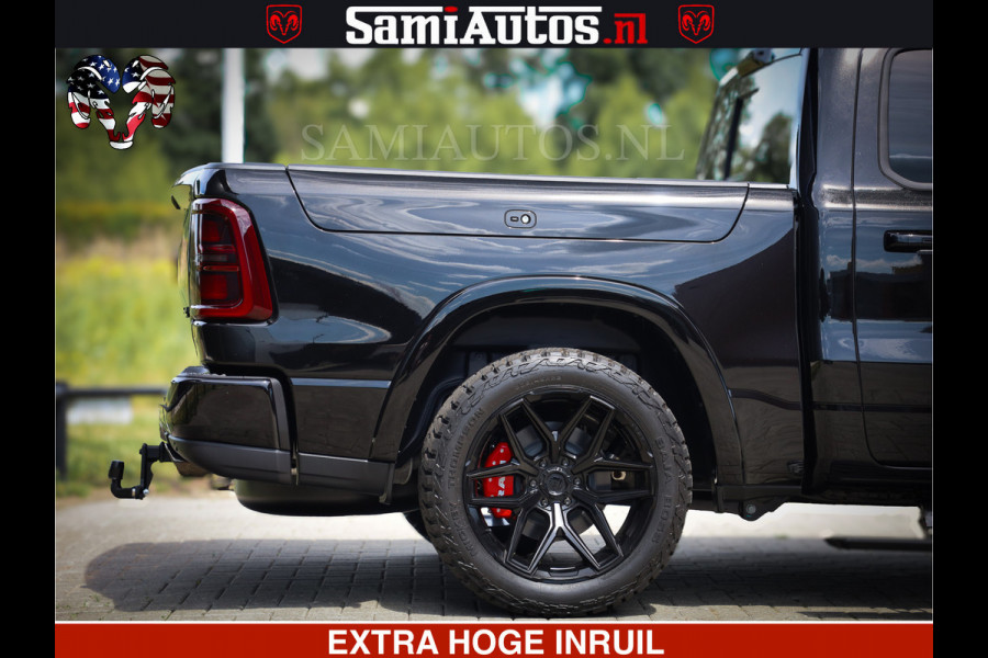 Dodge Ram 1500 Limited H.O 540HP 706Nm | Massage + Full Option | De Meest Luxe en Volle Pick-Up in zijn Klasse | Comfortabele Dubbele Cabine met Royale 5 Zitplaatsen | BPM vrij | Nu Leverbaar uit Voorraad | Voorraad Nr 2304 - 8540