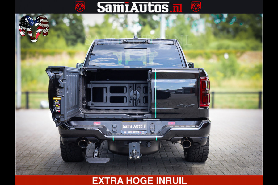 Dodge Ram 1500 Limited H.O 540HP 706Nm | Massage + Full Option | De Meest Luxe en Volle Pick-Up in zijn Klasse | Comfortabele Dubbele Cabine met Royale 5 Zitplaatsen | BPM vrij | Nu Leverbaar uit Voorraad | Voorraad Nr 2304 - 8540
