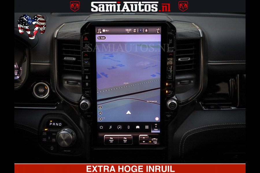 Dodge Ram 1500 Limited H.O 540HP 706Nm | Massage + Full Option | De Meest Luxe en Volle Pick-Up in zijn Klasse | Comfortabele Dubbele Cabine met Royale 5 Zitplaatsen | BPM vrij | Nu Leverbaar uit Voorraad | Voorraad Nr 2304 - 8540