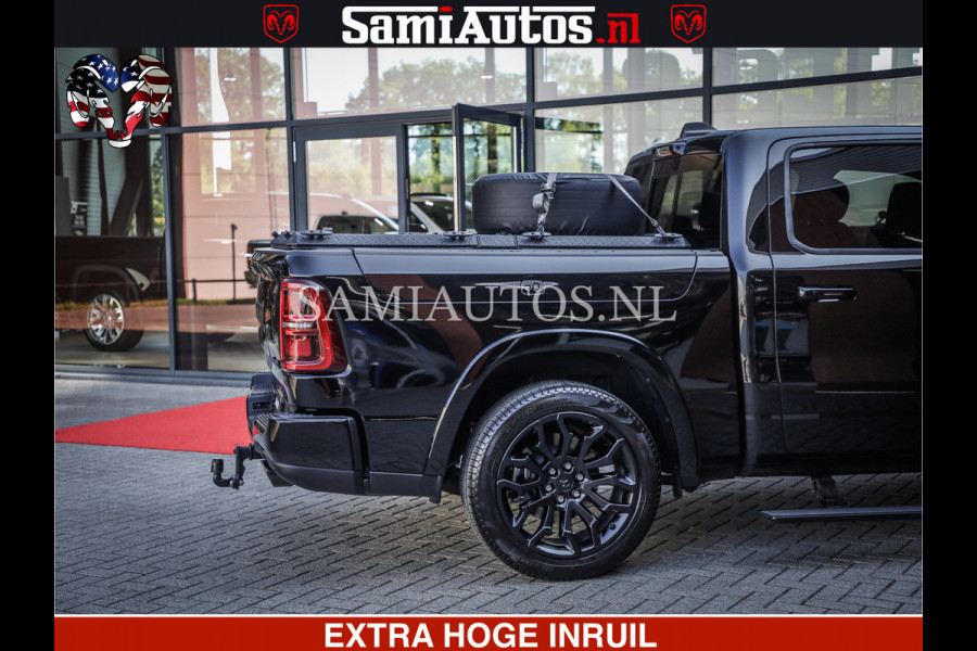 Dodge Ram 1500 Limited H.O 540HP 706Nm | Massage + Full Option | De Meest Luxe en Volle Pick-Up in zijn Klasse | Comfortabele Dubbele Cabine met Royale 5 Zitplaatsen | BPM vrij | Nu Leverbaar uit Voorraad | Voorraad Nr 2304 - 8540