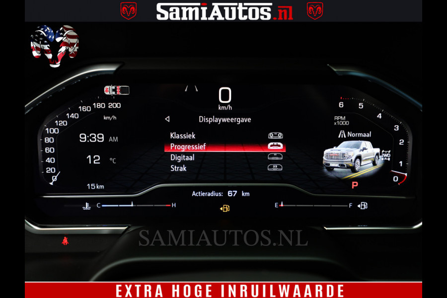GMC Sierra DENALI 6.2 V8 426PK Full Option | De Meest Luxe Pick-Up in zijn Klasse | Comfortabele Dubbele Cabine met Royale 5 Zitplaatsen | BPM vrij | Nu Leverbaar uit Voorraad | Voorraad Nr 2561 - 4234