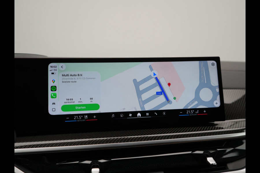 BMW X5 xDrive50e M Sport Plug In Hybrid 490pk Dealer O.H. PHEV | Panodak | Luchtvering | Harman & Kardon | Laser | Adaptive Cruise Comfortstoelen | Memory | Stoelventilatie | Head Up | Adaptive Cruise | 360 Camera | Apple Carplay