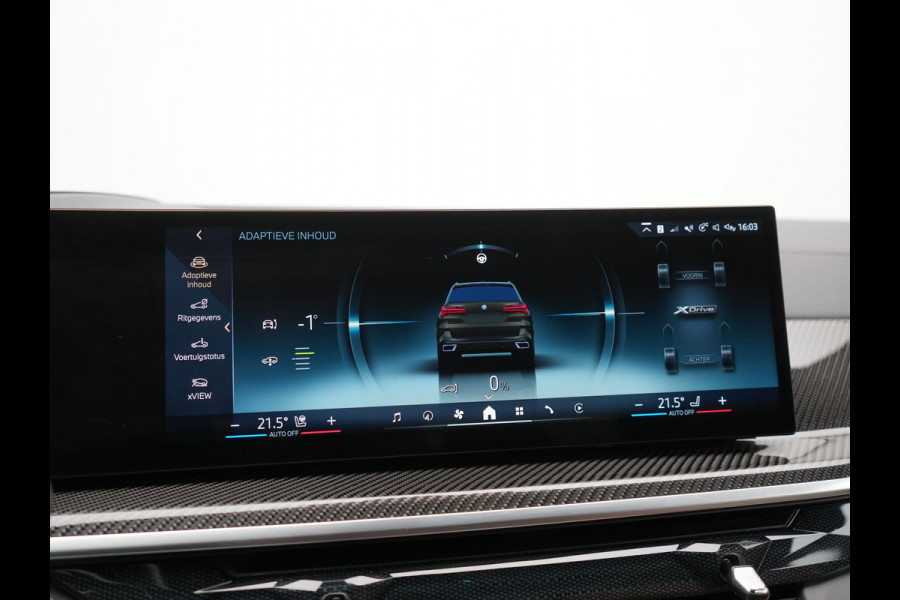 BMW X5 xDrive50e M Sport Plug In Hybrid 490pk Dealer O.H. PHEV | Panodak | Luchtvering | Harman & Kardon | Laser | Adaptive Cruise Comfortstoelen | Memory | Stoelventilatie | Head Up | Adaptive Cruise | 360 Camera | Apple Carplay