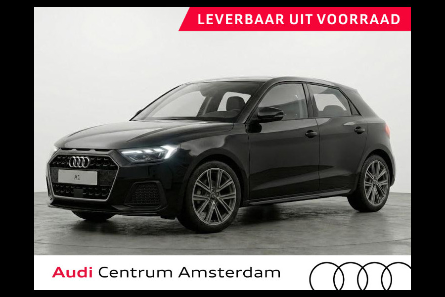 Audi A1 Sportback Advanced edition 25 TFSI 95 pk | Ledlampen voor en achter | Sportstoelen voor | Ambient verlichting | Buiten spiegels inklapbaar |