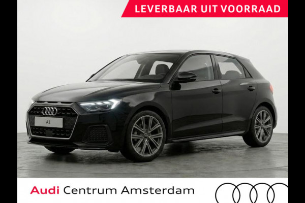 Audi A1 Sportback Advanced edition 25 TFSI 95 pk | Ledlampen voor en achter | Sportstoelen voor | Ambient verlichting | Buiten spiegels inklapbaar |
