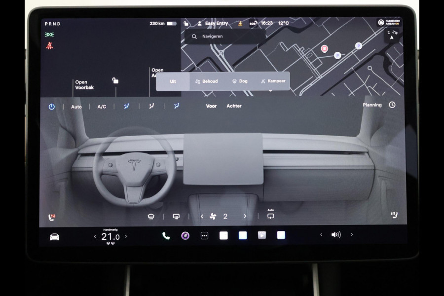 Tesla Model 3 RWD PLUS 60KWH 1e EIG.ACCU SOH 93! BIJNA 2021 GARANTIE TOT 2031* PARKEERSENSOREN V+A . PANORAMADAK . APPLE CARPLAY & ANDROID AUTO . STOELVERWARMING