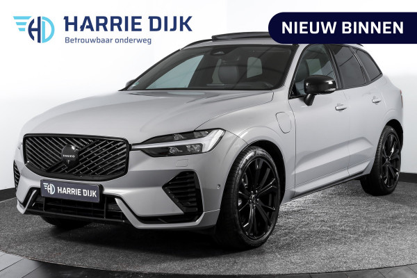 Volvo XC60 2.0 T8 Plug-in hybrid AWD Ultra Black Edition Facelift | Luchtvering | Harmon Kardon | S/K Panodak | Dig.Cockpit | Adapt.Cruise | Stoel-+Stuurverw. | 360 Camera | NAV+App.Connect | Auto.Airco | LM 21" | 5090