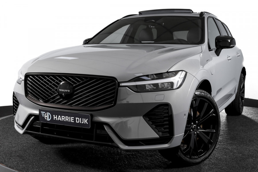 Volvo XC60 2.0 T8 Plug-in hybrid AWD Ultra Black Edition Facelift | Luchtvering | Harmon Kardon | S/K Panodak | Dig.Cockpit | Adapt.Cruise | Stoel-+Stuurverw. | 360 Camera | NAV+App.Connect | Auto.Airco | LM 21" | 5090