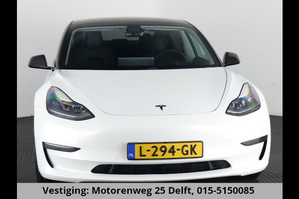 Tesla Model 3 RWD 60KWH 1e EIG SOD ACCU 89% GARANTIE 2031 BI-TONE BODY. DODEHOEK CAMERA . PARKEERSENSOREN V+A . STOELVERWARMING . PANORAMADAK . APPLE CARPLAY & ANDROID AUTO