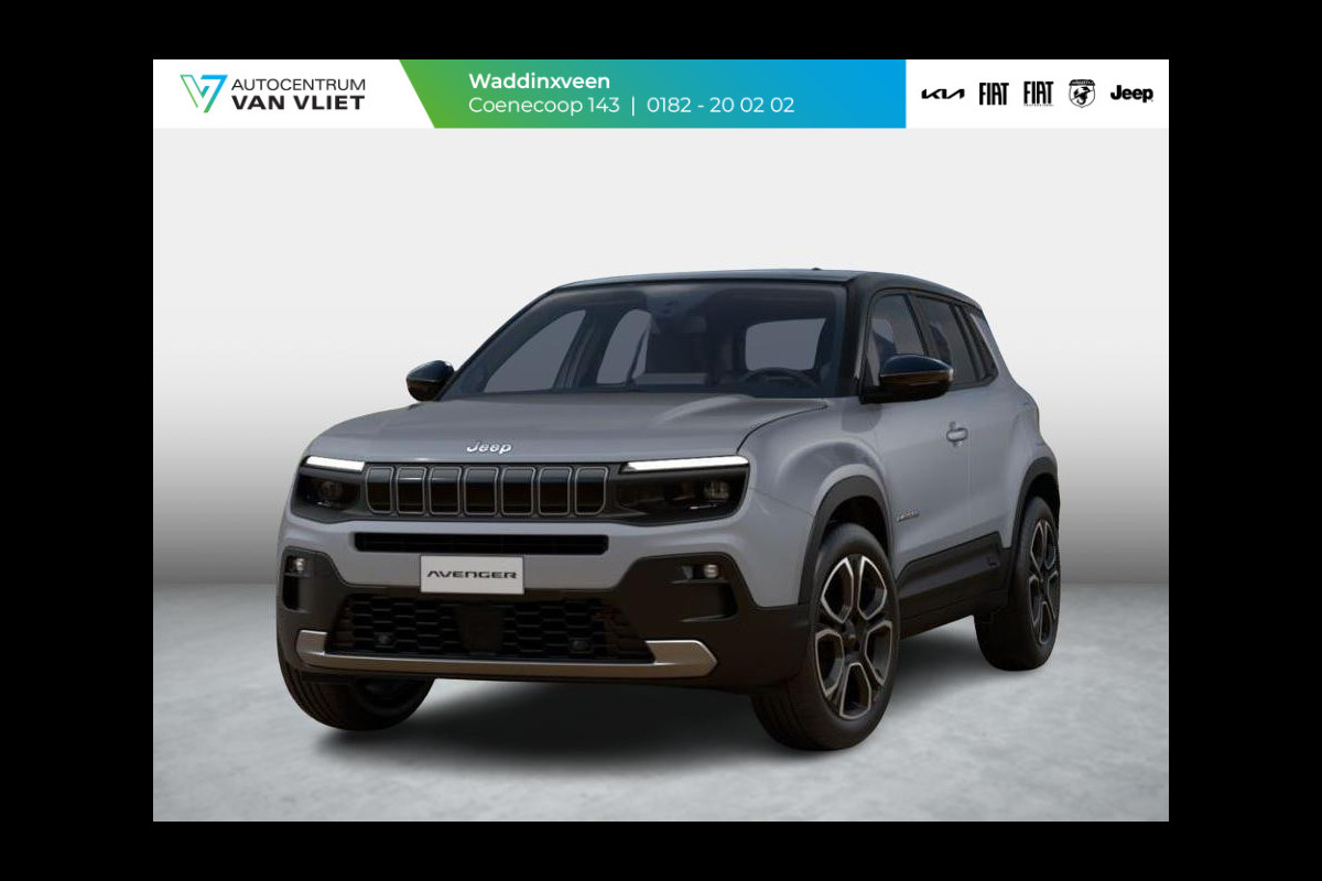 Jeep Avenger Summit 54 kWh | Winter Pack | Infotainment& Convience Pack | Schuif/Kanteldak | Warmtepomp | Bicolore lak