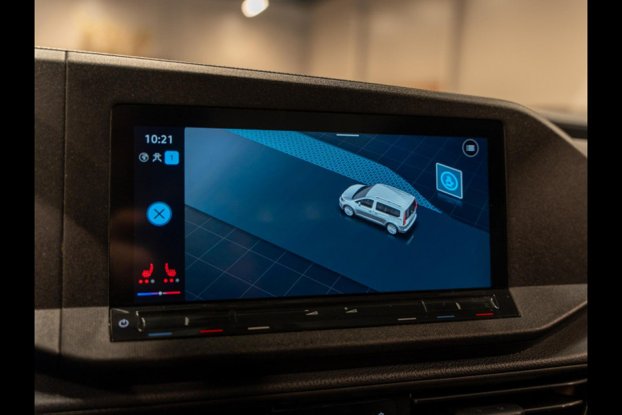 Volkswagen Caddy Cargo 2.0 TDI DSG, Navi, Apple Carplay, Android Auto, Cam, PDC, Schuifdeur, Cruise, Multistuur, Voll Onderhouden